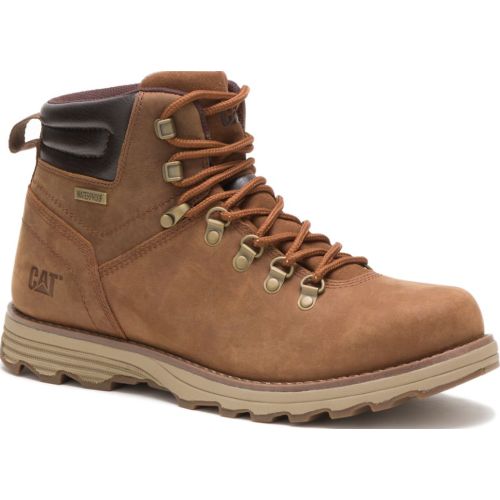 CAT Marron de Hombre modelo Zapato Botin Casual Hombre Sire Wp marrones textiles hombre 2022062820113307546 Textil Cuero