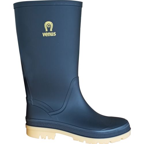 Botas Venus De Lluvia Mujer Lln Med color negro | Platanitos