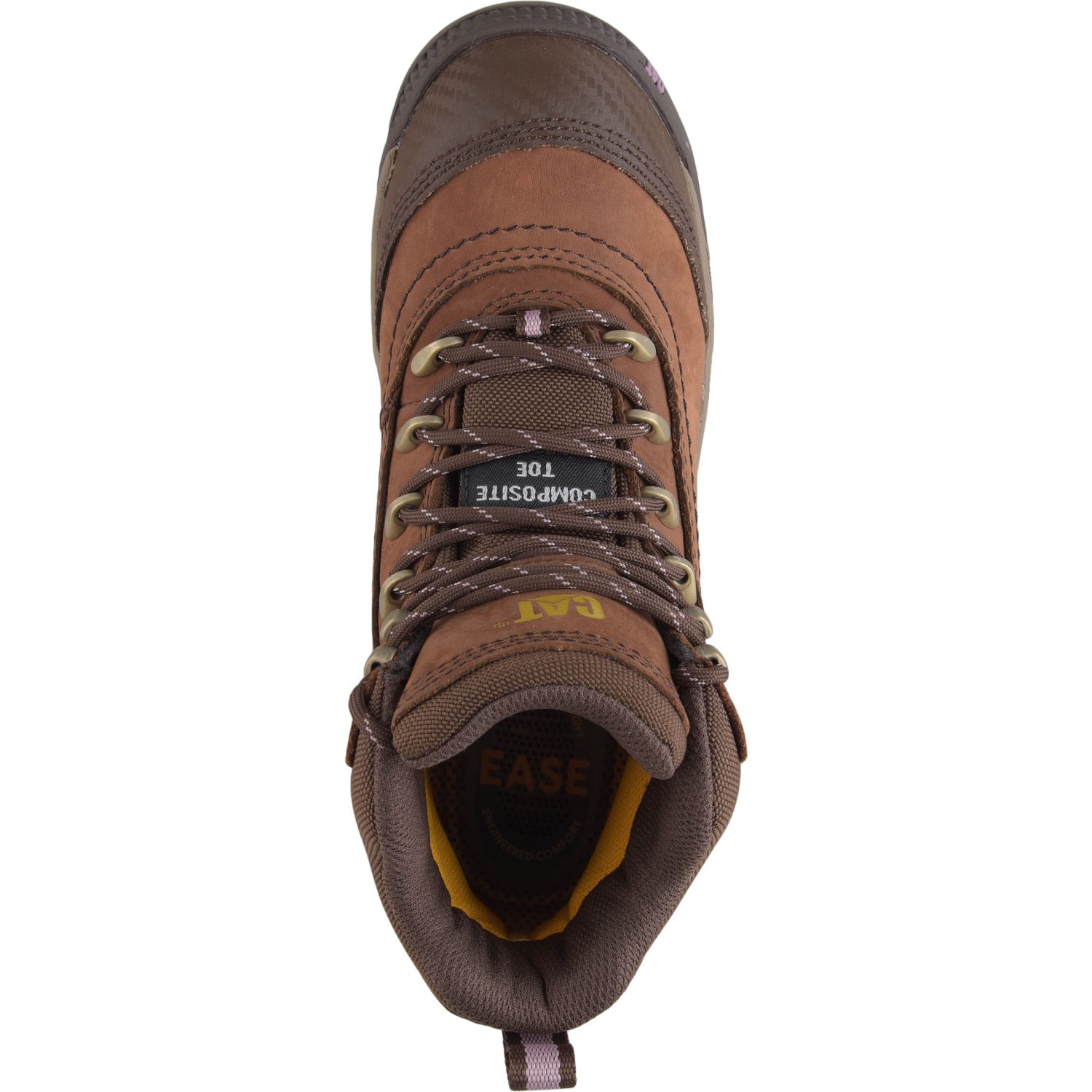CAT Zapato Cat Botin Industrial Mujer Ally 6 Wp Ct color marron | Platanitos