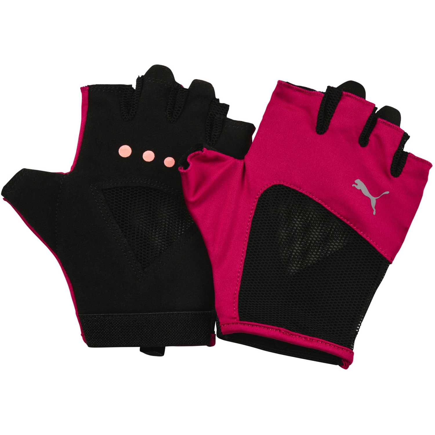 Puma Gym Gloves negro fucsia Platanitos