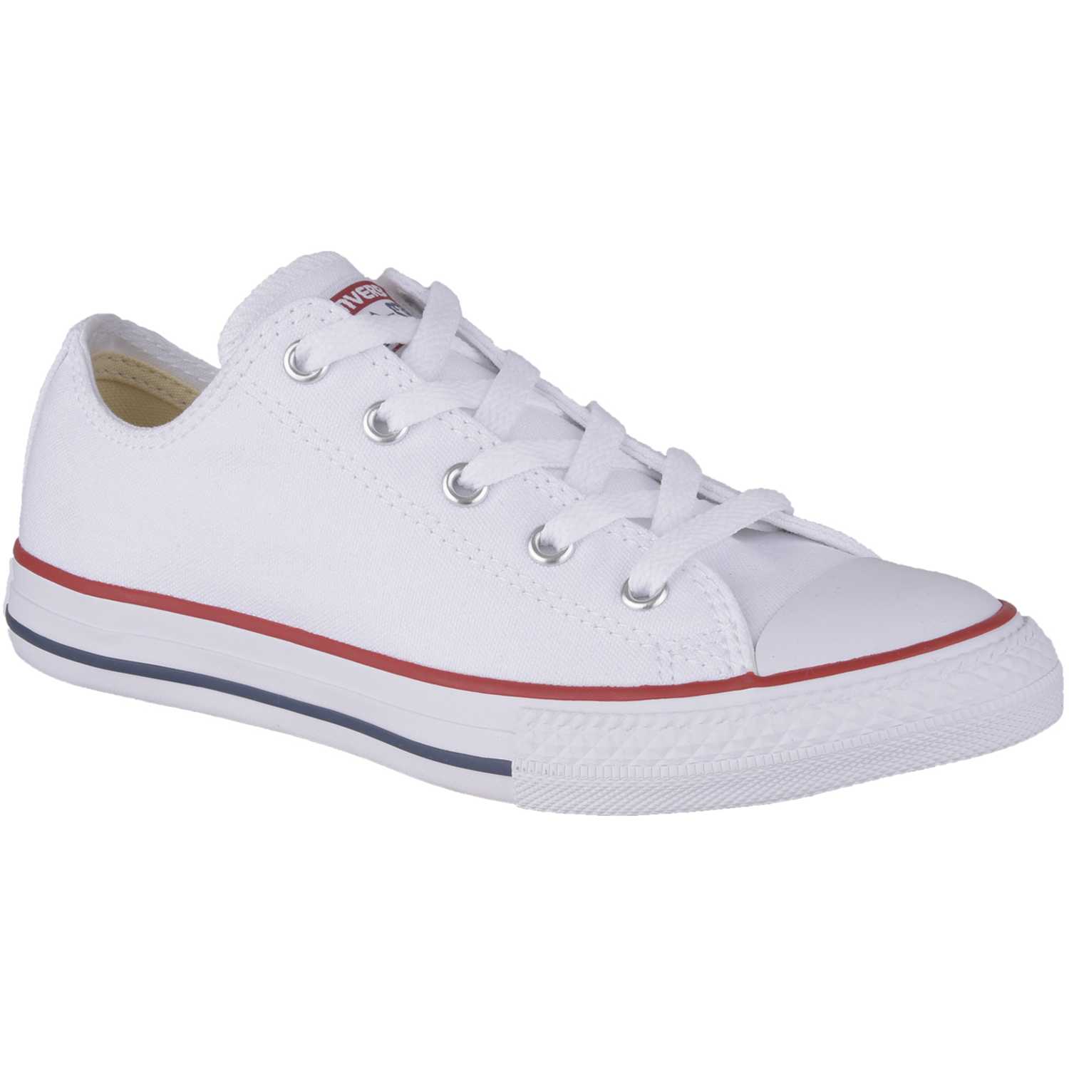 Zapatillas Converse Urbanas Niños Chuck Taylor All Star Core Ox color blanco | Platanitos