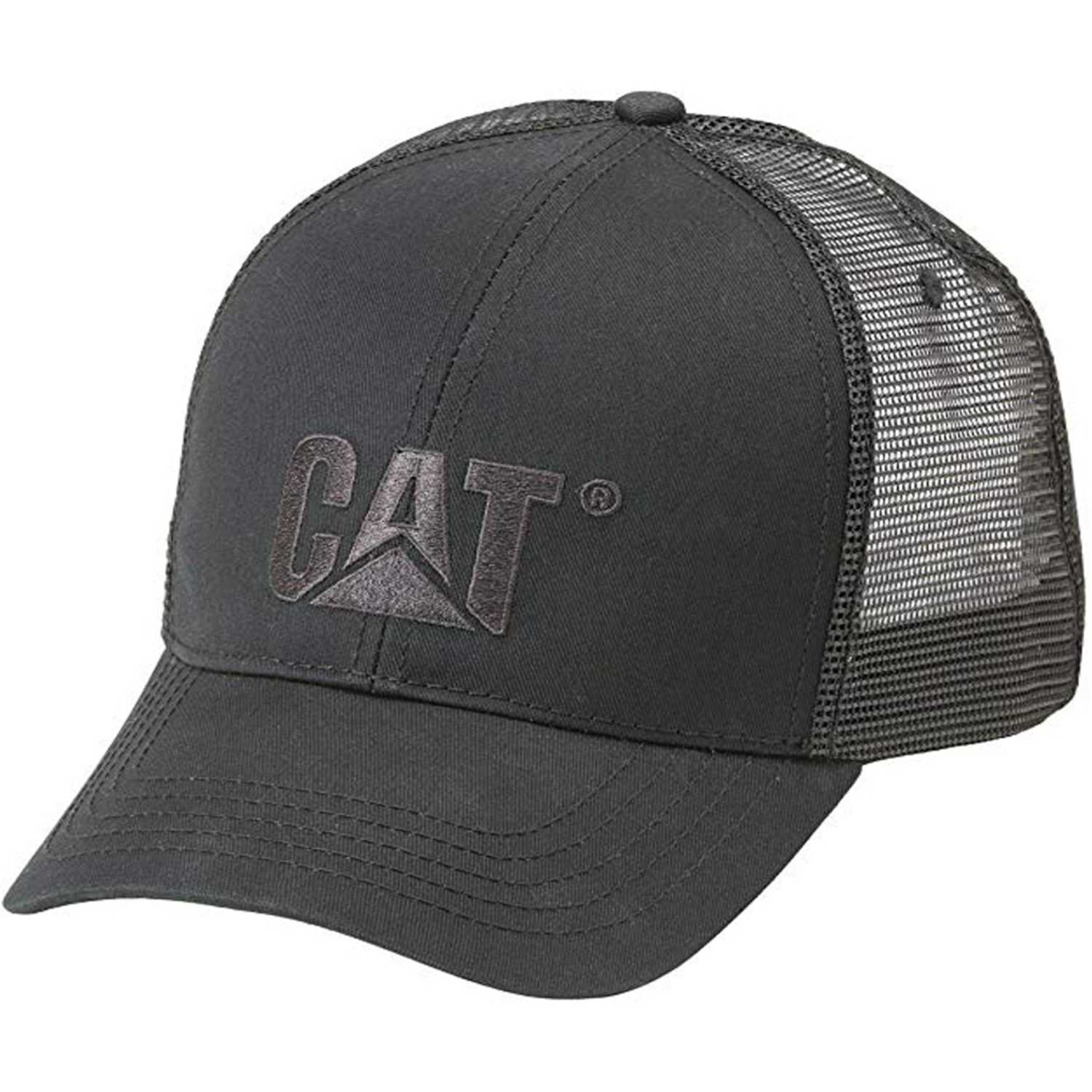 Raised Cat Logo Cap color negro | Platanitos