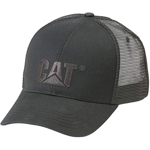 Raised Cat Logo Cap color negro | Platanitos