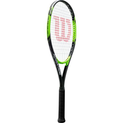 Wilson Negro modelo Advantage Xl Tns Rkt 3 Mango 4 3/8 negros verdes 216028  