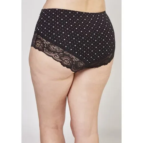 Kayser Pack 3 Pantaleta P3145053 Algodón Negro