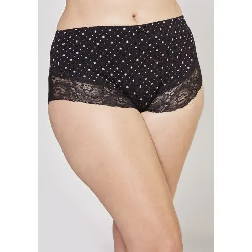 Kayser Pack 3 Pantaleta P3145053 Algodón Negro