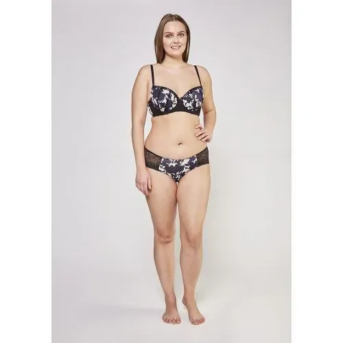 Kayser Pantaleta 14.8065 Microfibra Negro