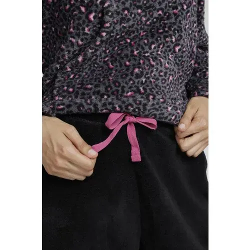 Kayser Pijama Dama 60.1380 Coral Fleece Negro