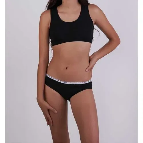 Kayser Negro de Niña modelo Sosten Peto Algodon Negro niña 209537  