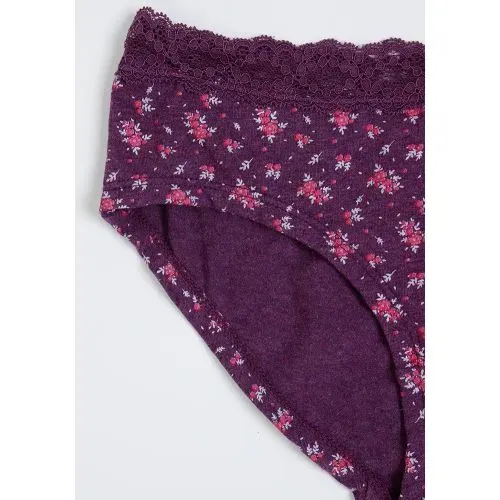 Kayser Bikini Juvenil 15.7052 Algodón Morado
