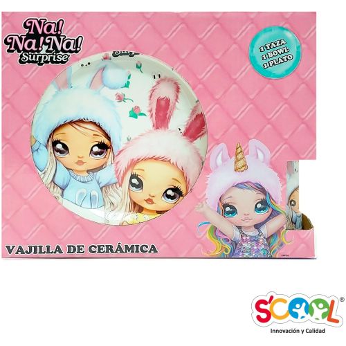 Scool Set Ceramica 3 Piezas Na Na Na