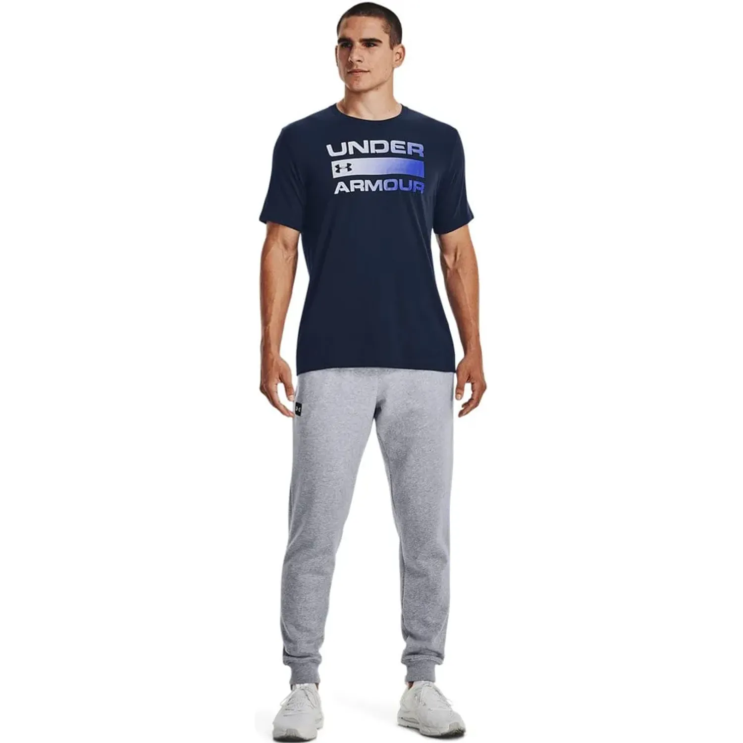 Under Armour Polo Under Armour Training Hombre Team Issue Wordmark color navy | Platanitos