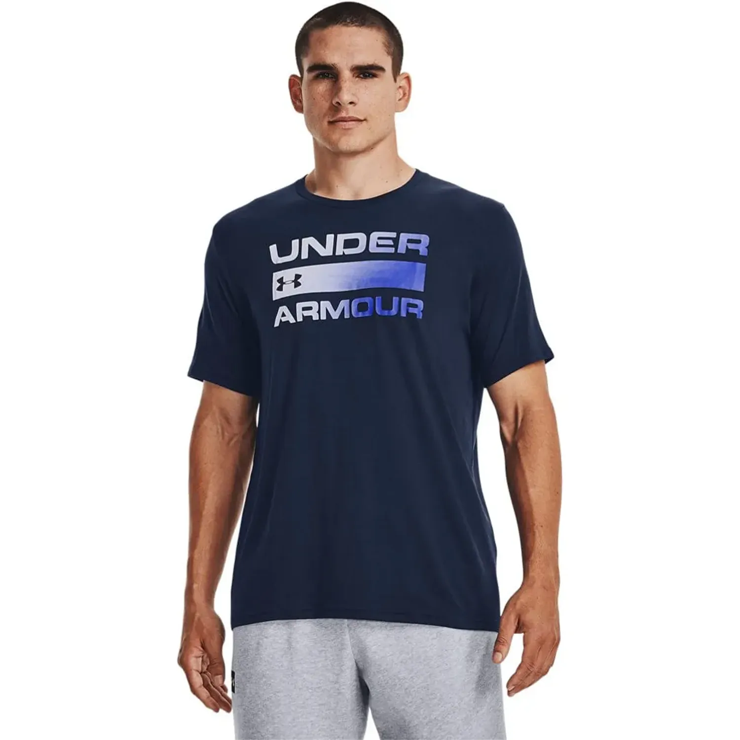 Under Armour Polo Under Armour Training Hombre Team Issue Wordmark color navy | Platanitos