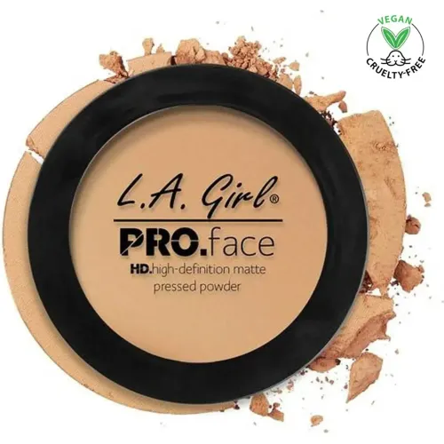 L.a. Girl Polvo Compacto Hd Pro Face Pressed Powder-Soft Honey