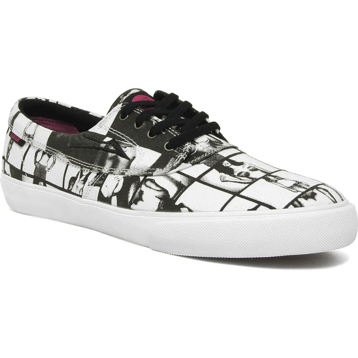 Zapatilla Lakai Camby color blanco / negro | Platanitos