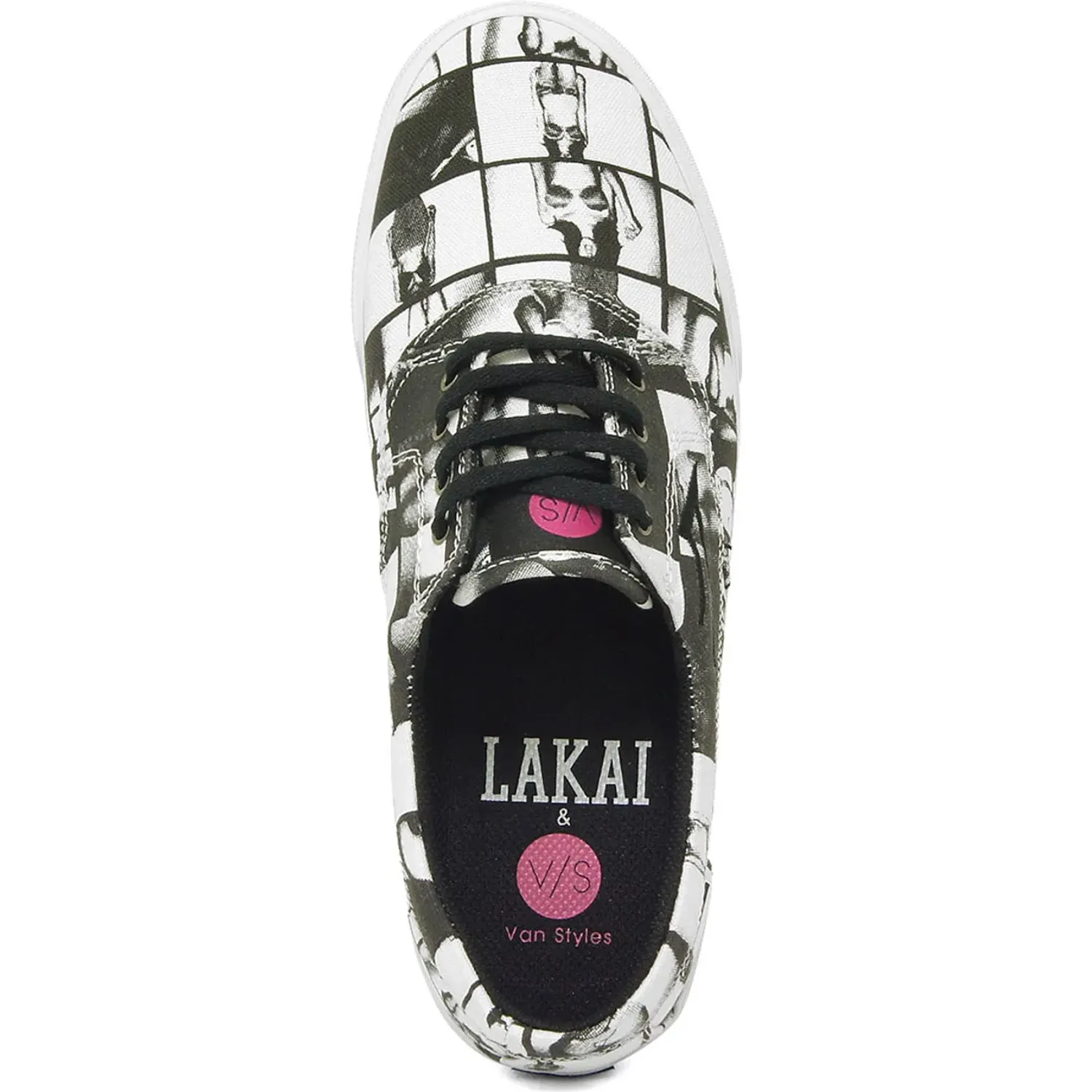 Zapatilla Lakai Camby color blanco / negro | Platanitos