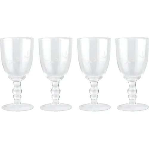 SARAH MILLER Transparente modelo Set X4 Copas Vino 350ml transparentes 193324  