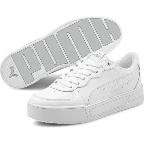 Puma Blanco de Mujer modelo Zapatilla Urbana Mujer Skye blancos textiles mujer 199854 Textil 