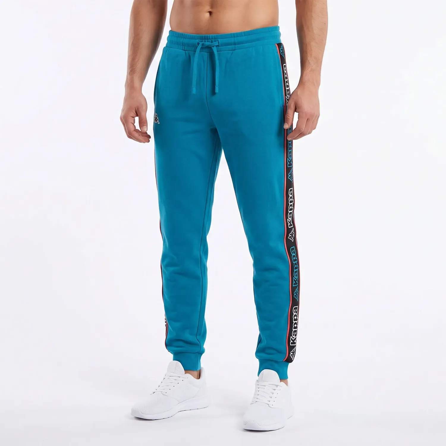 Kappa Pantalon Kappa Hombre Logo Tape Alic 2 color azul | Platanitos