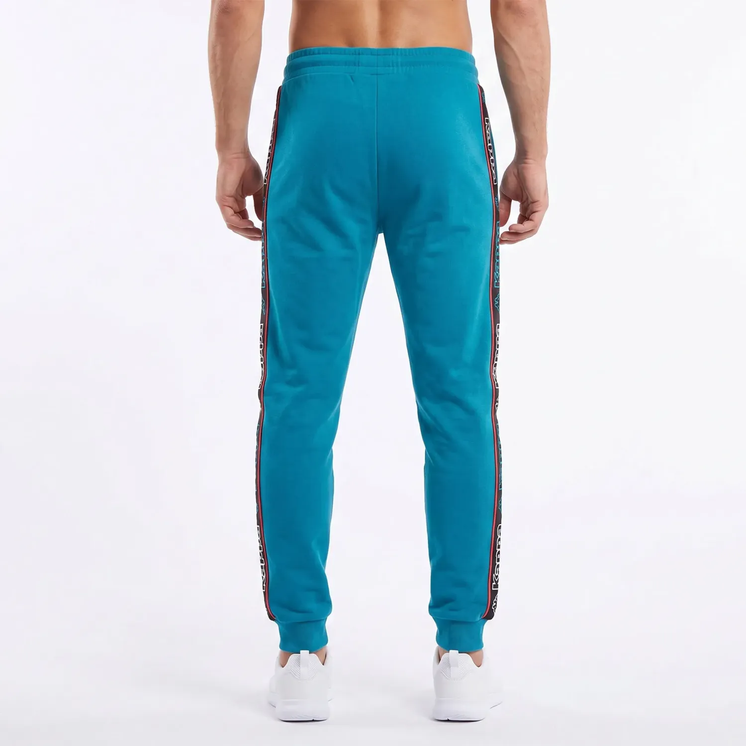 Kappa Pantalon Kappa Hombre Logo Tape Alic 2 color azul | Platanitos