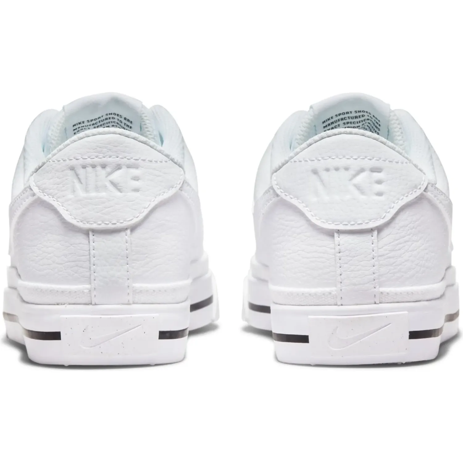 Zapatillas Nike Urbanas Mujer Court Legacy Next Nature color blanco | Platanitos