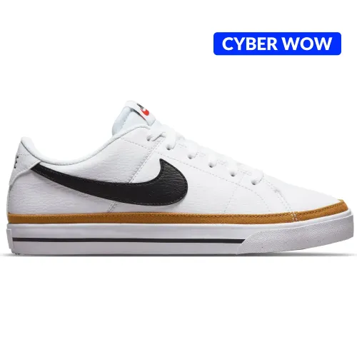Zapatillas Nike Urbanas Mujer Court Legacy Next Nature color blanco | Platanitos