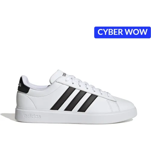 Zapatillas Adidas Urbanas Hombre Grand Court 2.0 color blanco | Platanitos