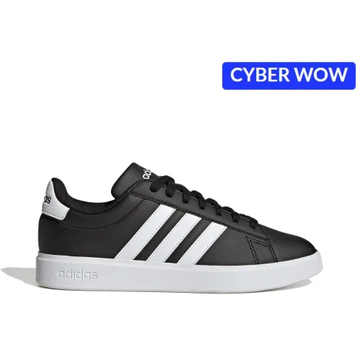 Zapatillas Adidas Urbanas Hombre Grand Court 2.0 color negro | Platanitos