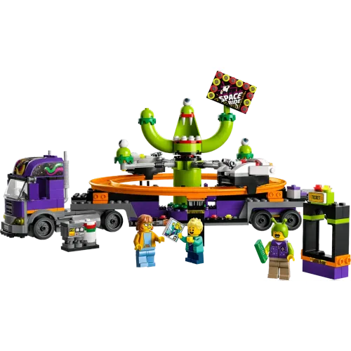 Lego  modelo Camión De Atracciones City 60313 Space Ride 2022111500021876304  
