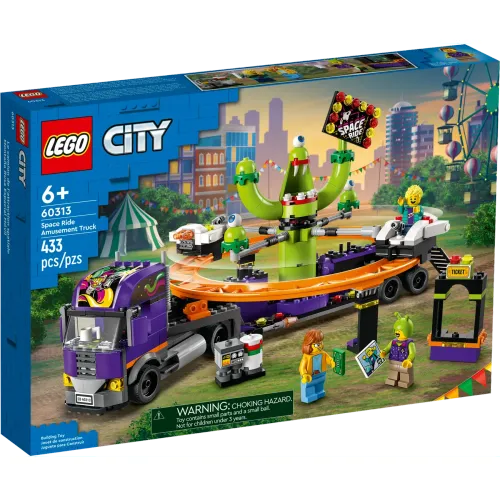 Lego Camión De Atracciones City 60313 Space Ride