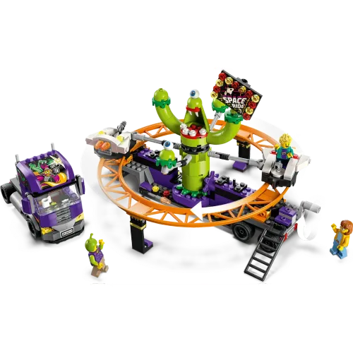 Lego Camión De Atracciones City 60313 Space Ride