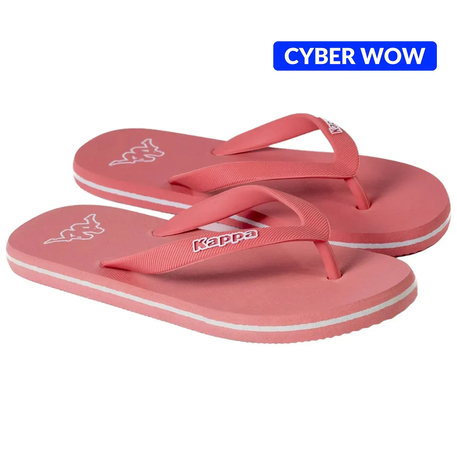 Sandalia Kappa Mujer Logo Moker color rosado | Platanitos