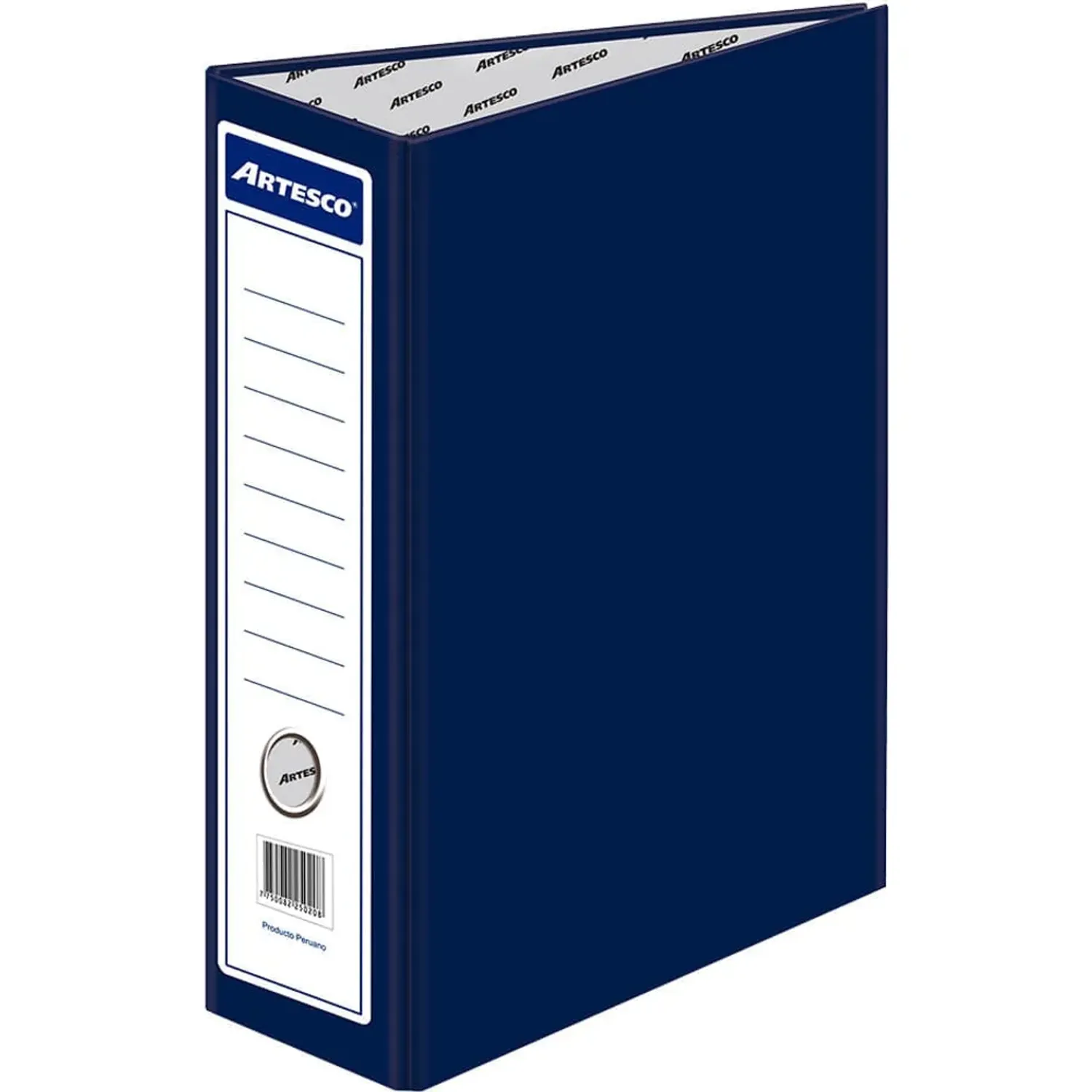 Archivador Artesco Artesco Plastificado Oficio color azul | Platanitos