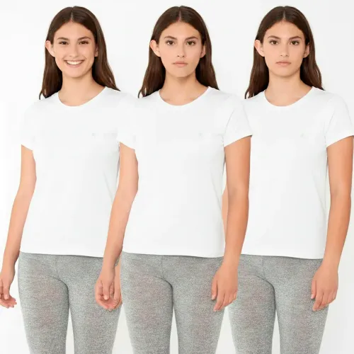 Kayser Blanco de Mujer modelo Tripack Camiseta Jovencita M/Corta mujer 2023022017142400557