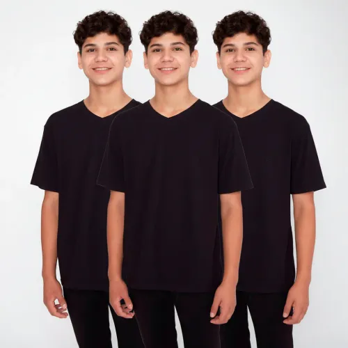 Kayser Negro de Hombre modelo Tripack Camiseta Joven M/Corta hombre 2023022017142400707