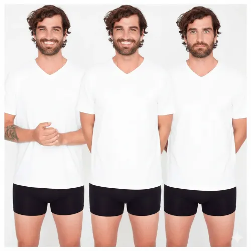 Kayser Blanco de Hombre modelo Tripack Camiseta Hombre M/Corta hombre 2023022017142400803