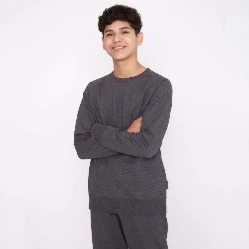 Kayser Polera Juvenil Hombre Algodon 5657-Neg