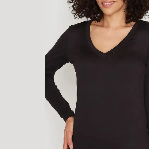 Kayser Camiseta Mujer Microfibra 40.34-Neg