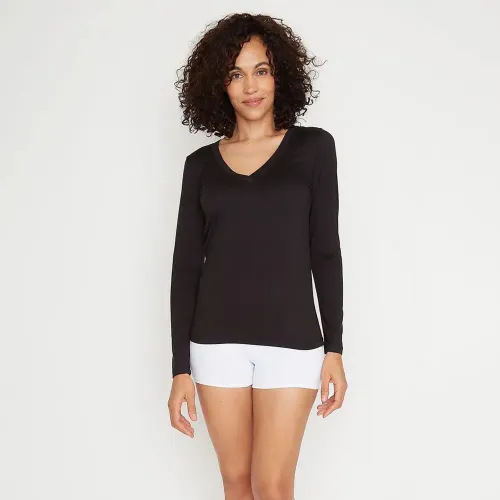 Kayser Negro de Mujer modelo Camiseta Mujer Microfibra 40.34-Neg mujer 2023022017534135312  
