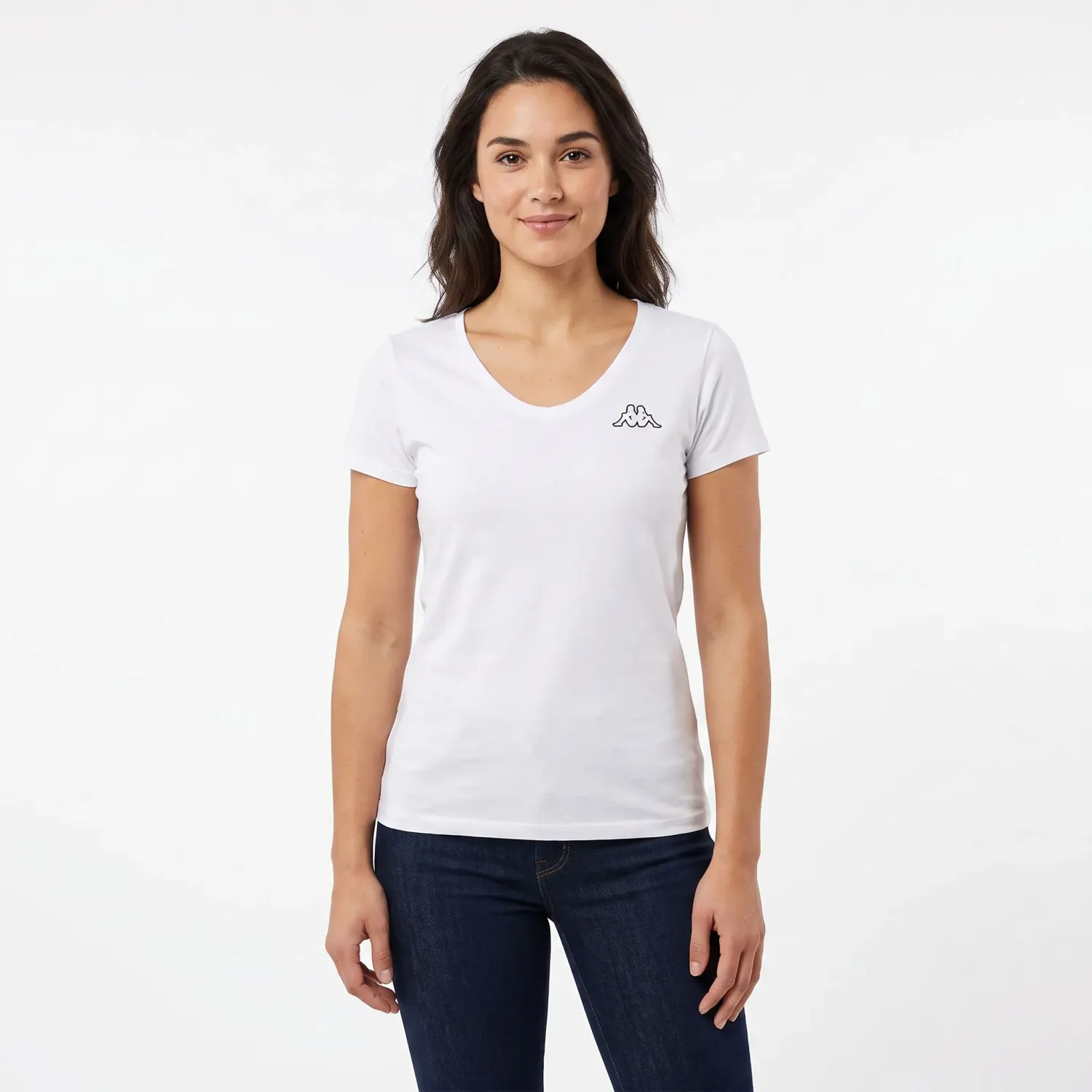 Kappa Polo Kappa Urbano Mujer Logo Momba W color blanco | Platanitos