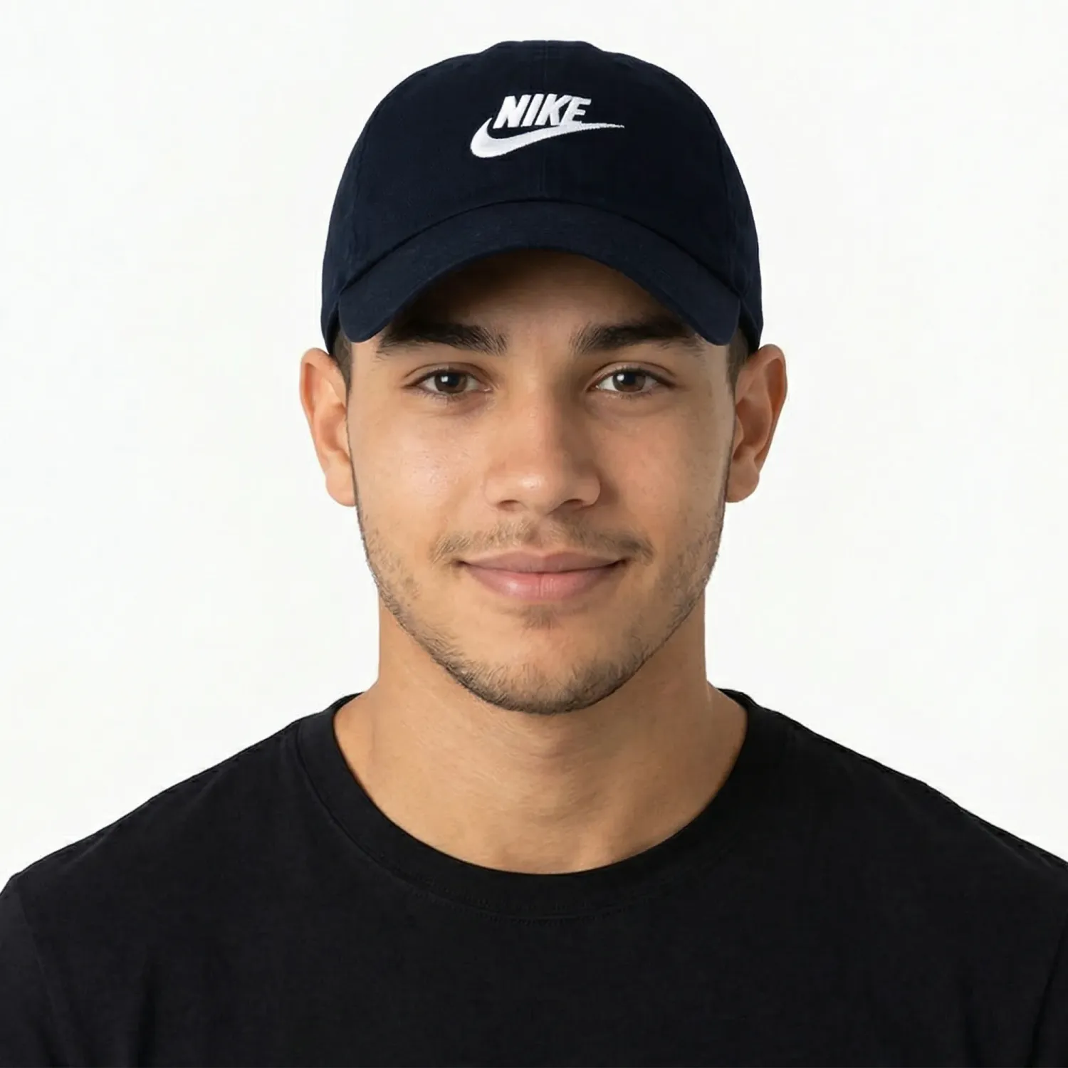 Gorra Nike Sin Estructura Unisex Futura Wash Club color azul oscuro | Platanitos