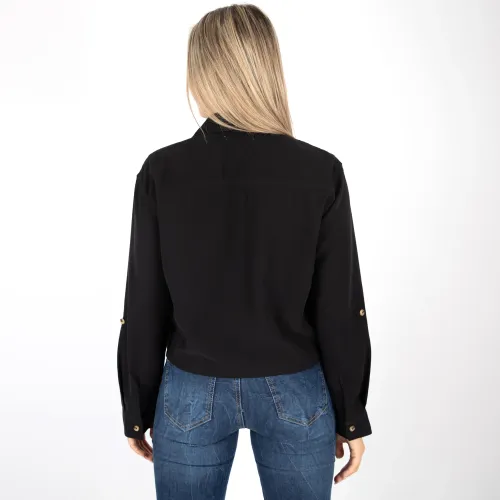 JAROLA Blusa Casual Mujer Crop Coco