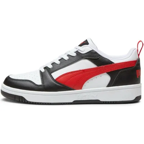 Puma Blanco de Hombre modelo Zapatillas Urbanas Hombre Rebound V6 Low blancos blanca blancas rojos rojas roja sintéticos hombre 2023081423242413204 Sintético Sintético