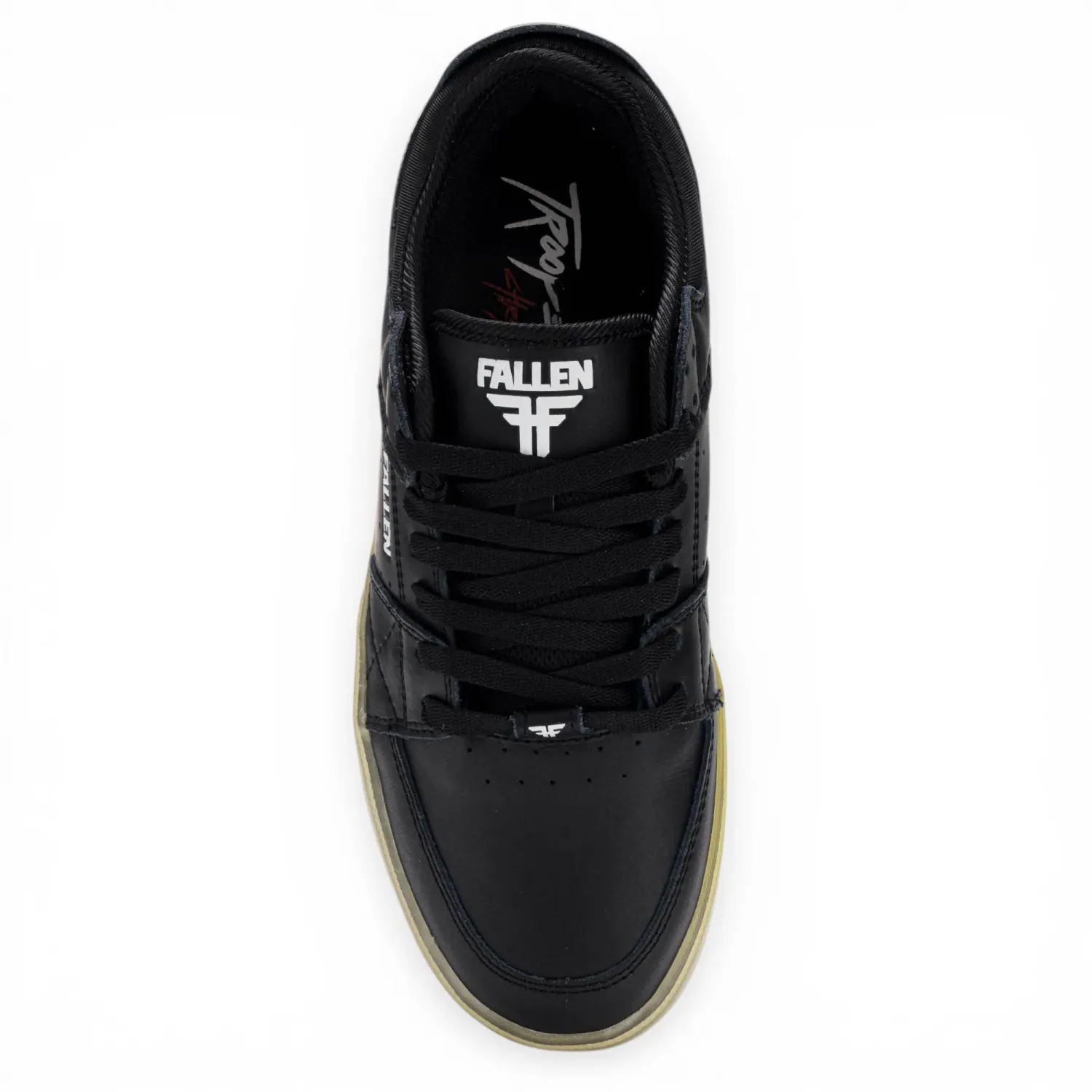 Zapatillas Fallen Urbanas Hombre Trooper color negro / blanco | Platanitos