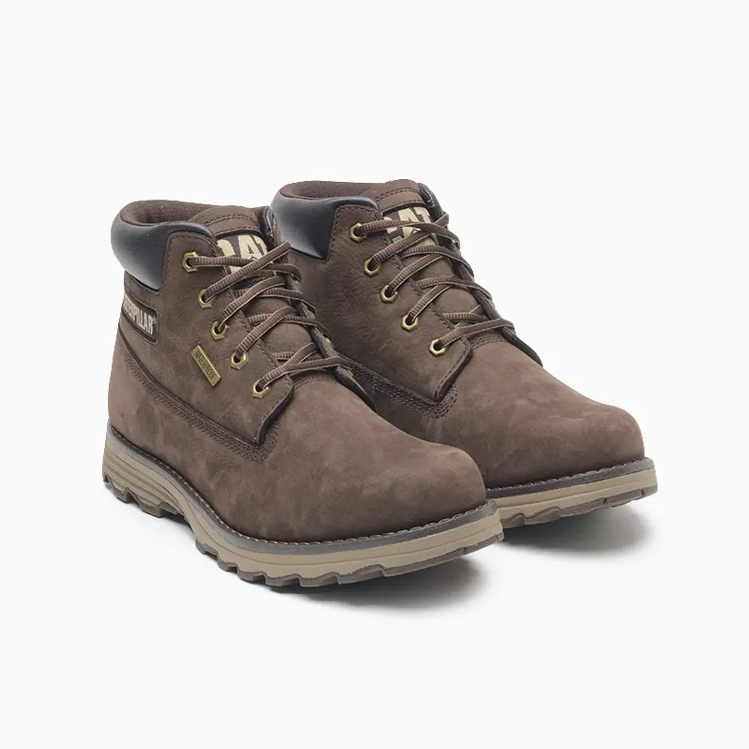 Zapatilla Cat Outdoor Hombre Founder Wp / Boot color café | Platanitos