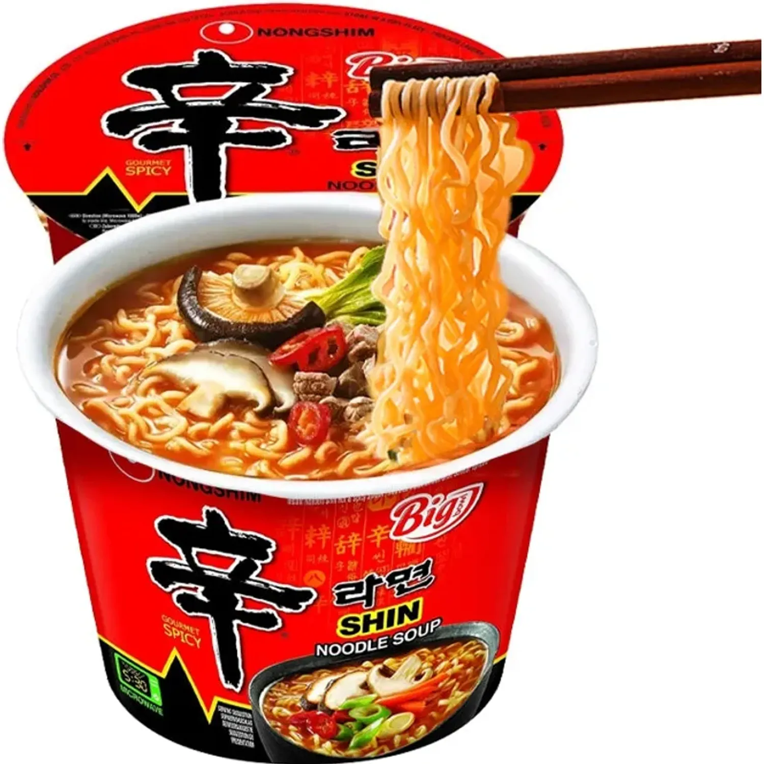 Bowl Nongshim Shin Ramyun 114 Gr. color varios | Platanitos