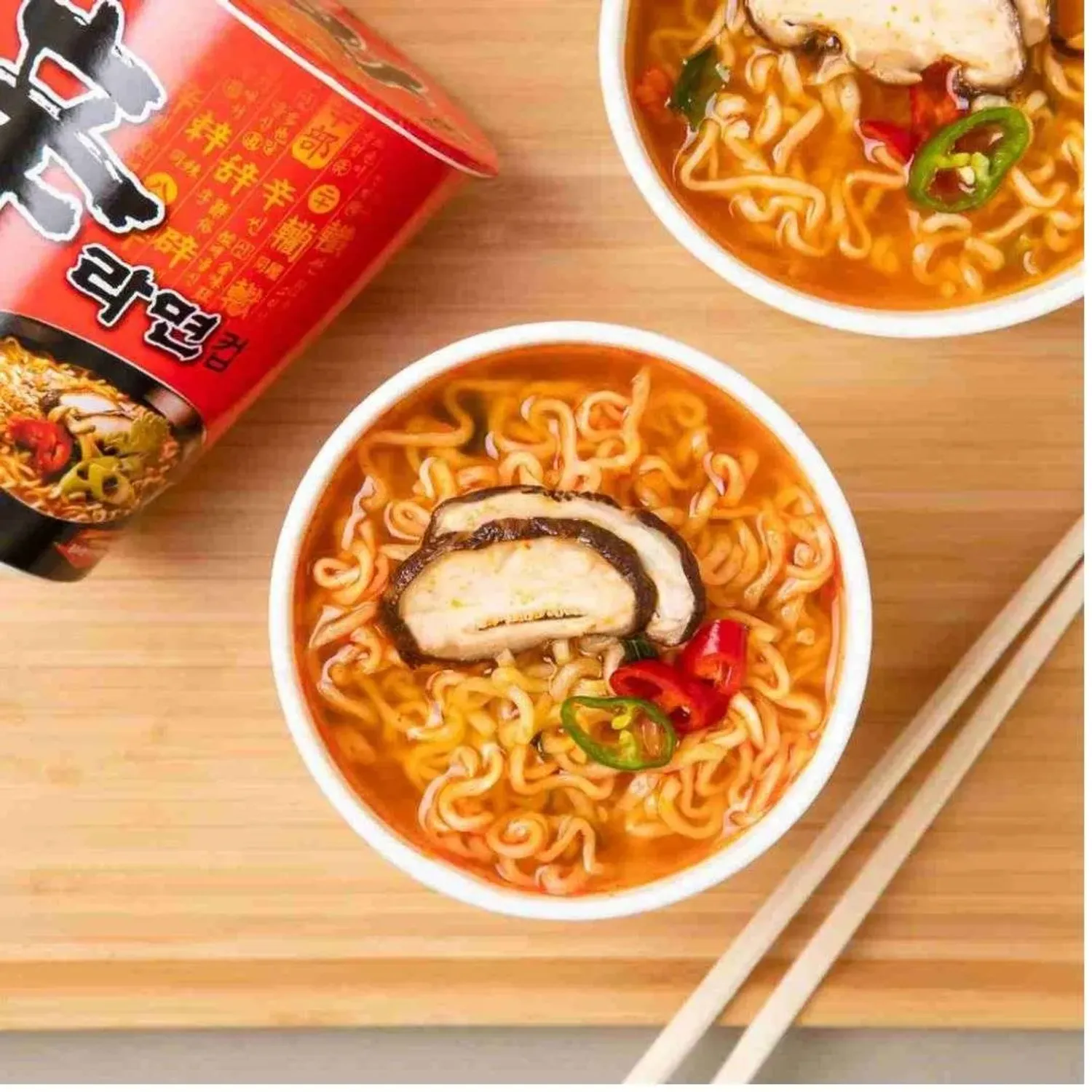 Bowl Nongshim Shin Ramyun 114 Gr. color varios | Platanitos