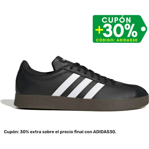 Hombre adidas Negro Zapatillas Urbanas Hombre Vl Court Base