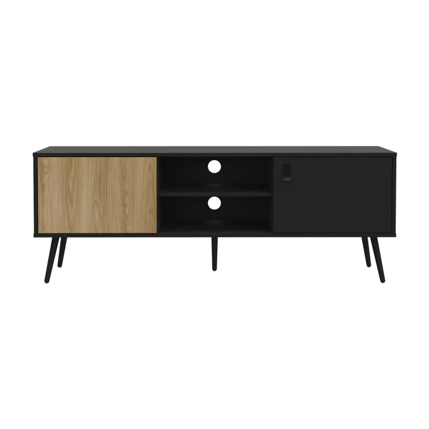 Mesa Tuhome De Tv Funes Eco 150 color wengue | Platanitos