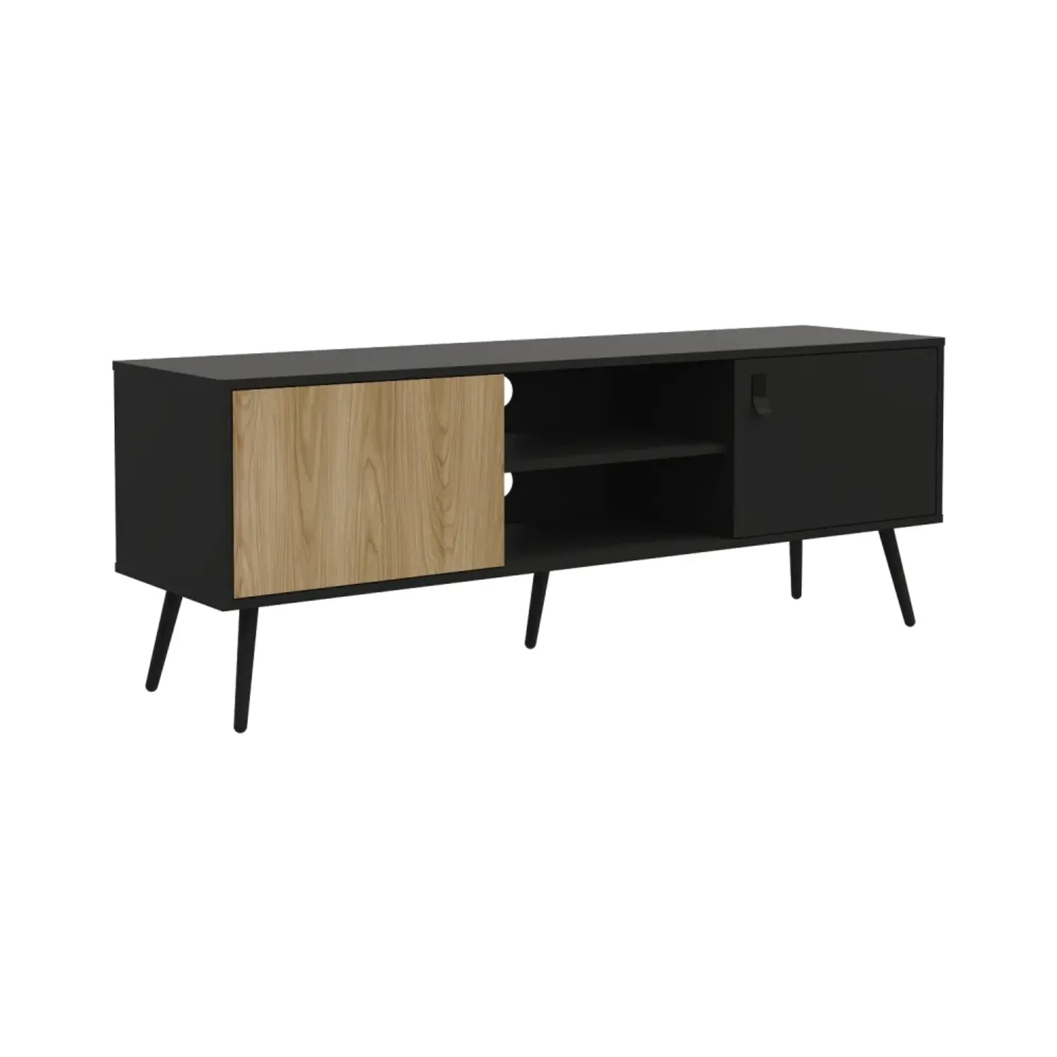 Mesa Tuhome De Tv Funes Eco 150 color wengue | Platanitos